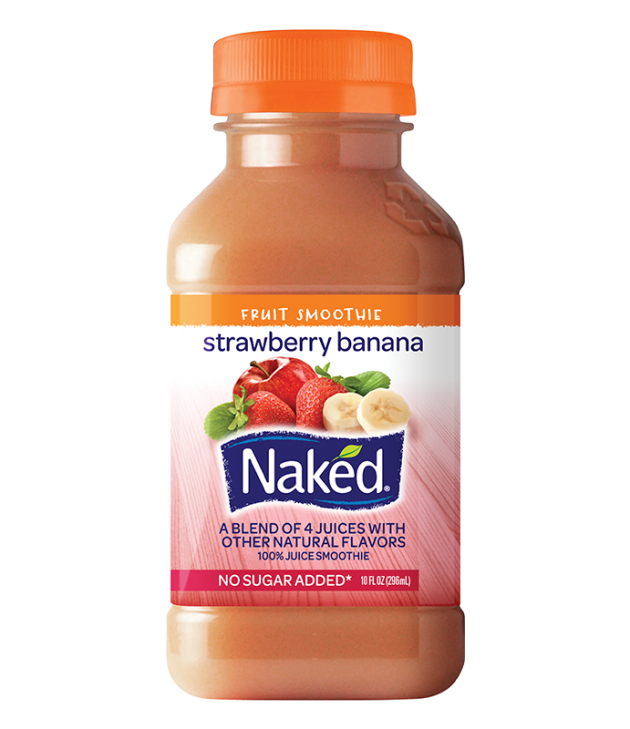 Naked Juice Strawberry Banana 10oz. PepsiCo School Source K